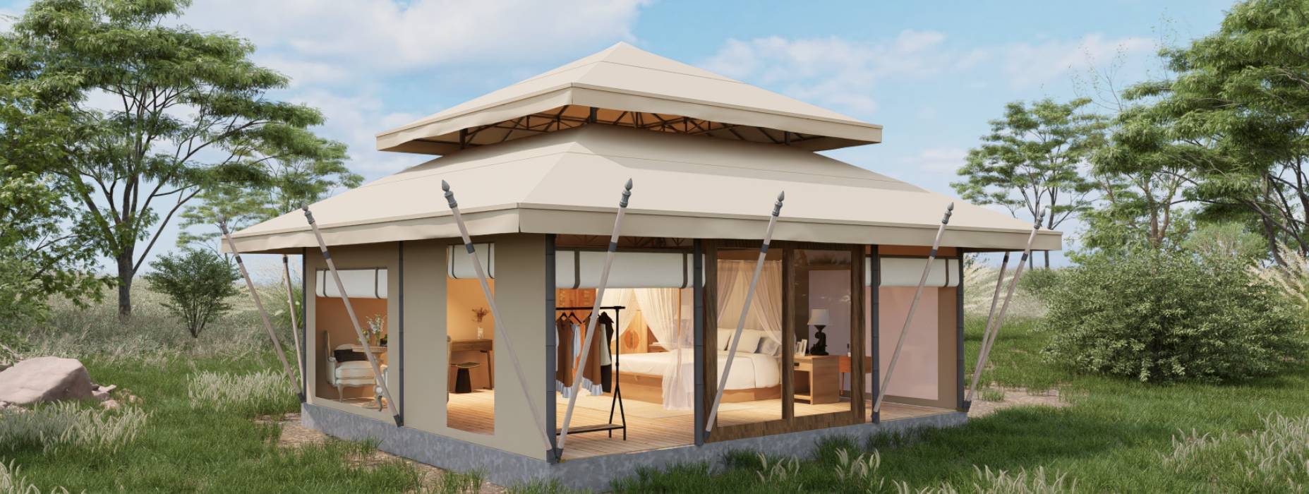 林芝县户外野奢帐篷